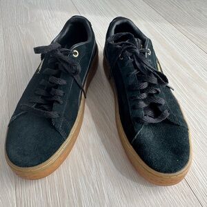 Black Puma Platform sneakers